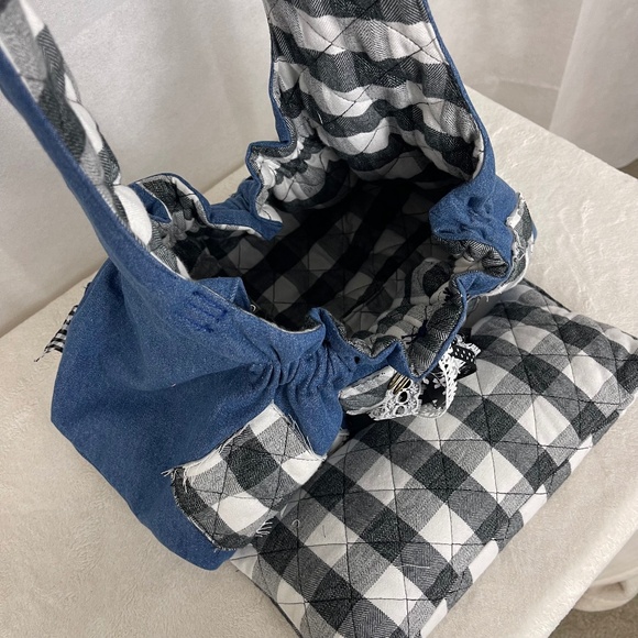 DESIGNER "FURBABY" TOTE CARRIER (NWOT) HANDMADE - Picture 9 of 11